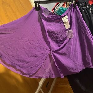 Susan Graver Purple wrap